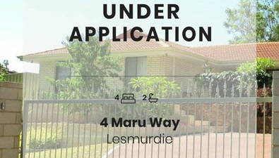Picture of 4 Maru Way, LESMURDIE WA 6076