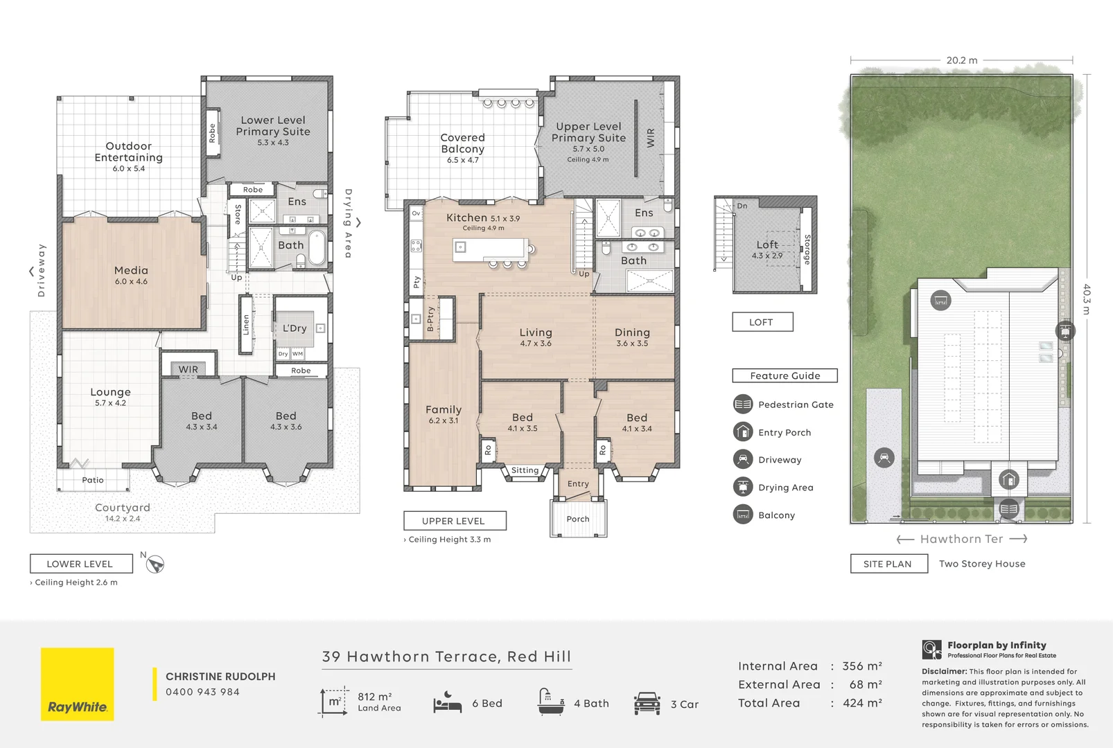 Additional image 33 of 39 Hawthorn Terrace, Red Hill QLD 4059