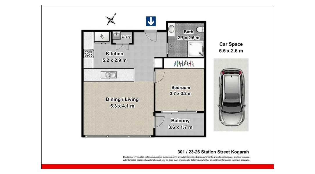 Additional image 8 of 301/23 Station St, Kogarah NSW 2217