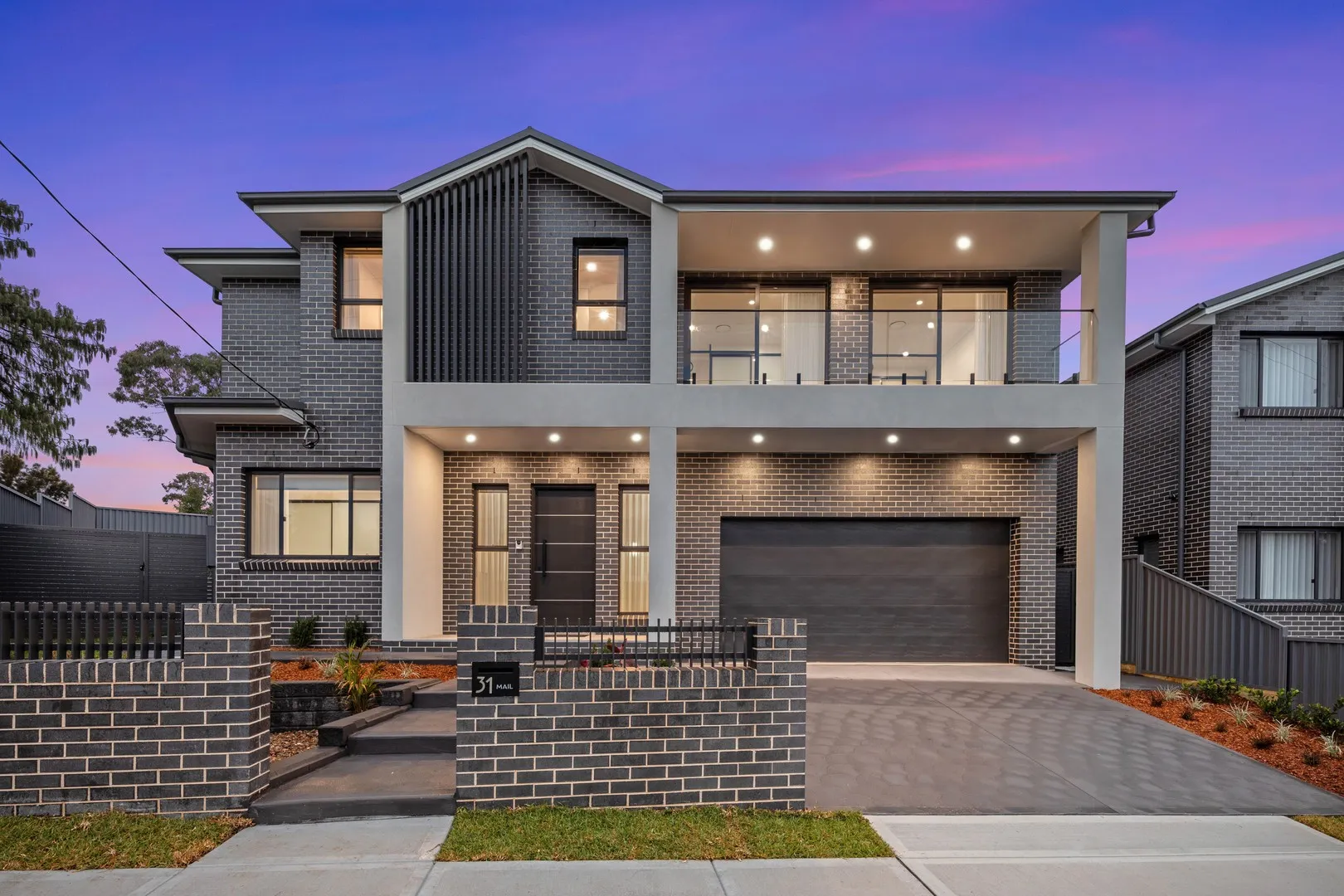 Brand New Full-Brick Luxury Home with Park Access & Grand Family Proportions, Peakhurst