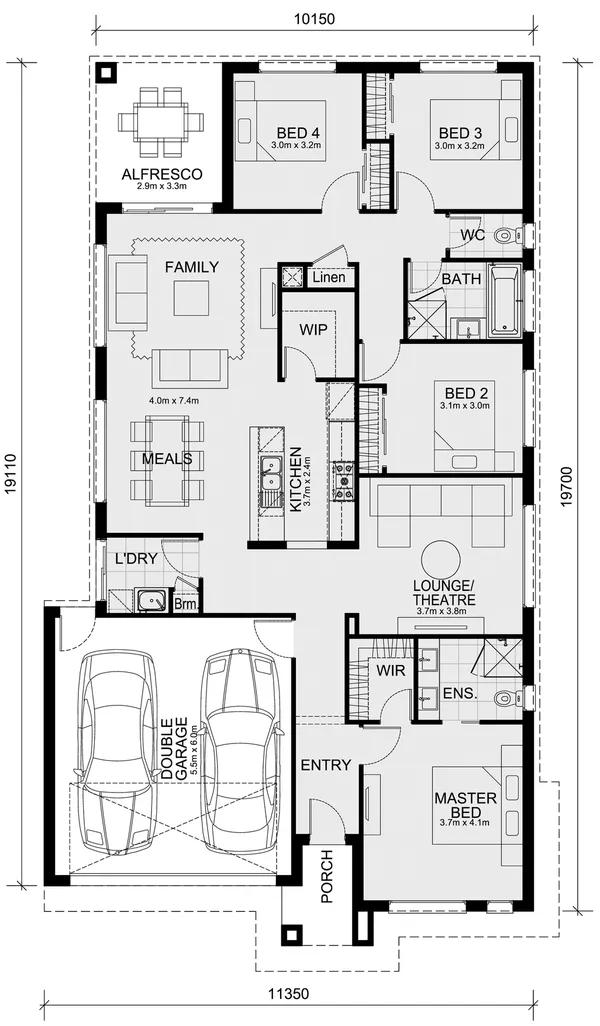 Mimosa Homes Proudly Presents the Churchill 220 - View 2