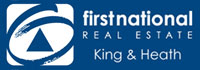 King & Heath First National Bairnsdale logo