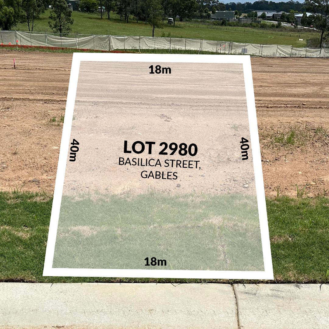 Lot 2980 Basilica Street (THE GABLES), Box Hill NSW 2765 Domain