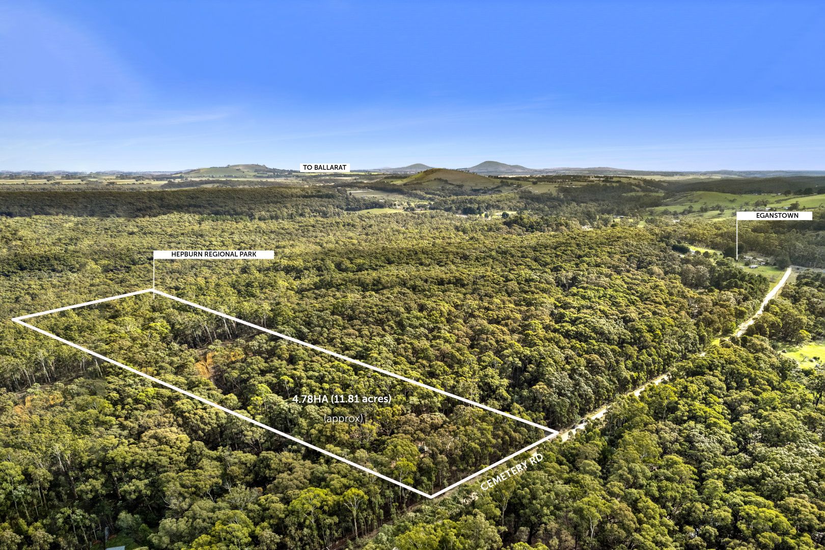 60 Cemetery Road, Eganstown VIC 3461 Vacant Land for Sale 540,000