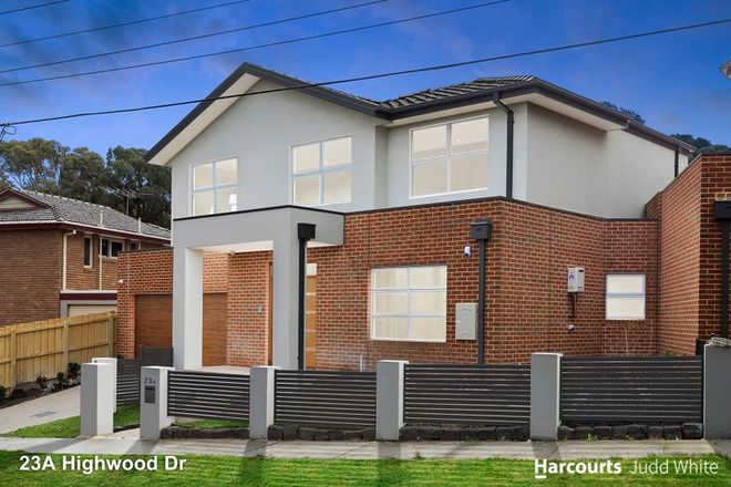 Picture of 23A Highwood Drive, WHEELERS HILL VIC 3150