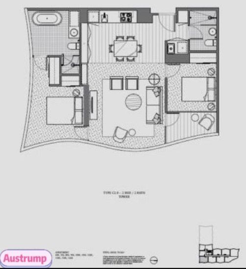 2 bedrooms Apartment / Unit / Flat in 505/681 Chapel Street SOUTH YARRA VIC, 3141