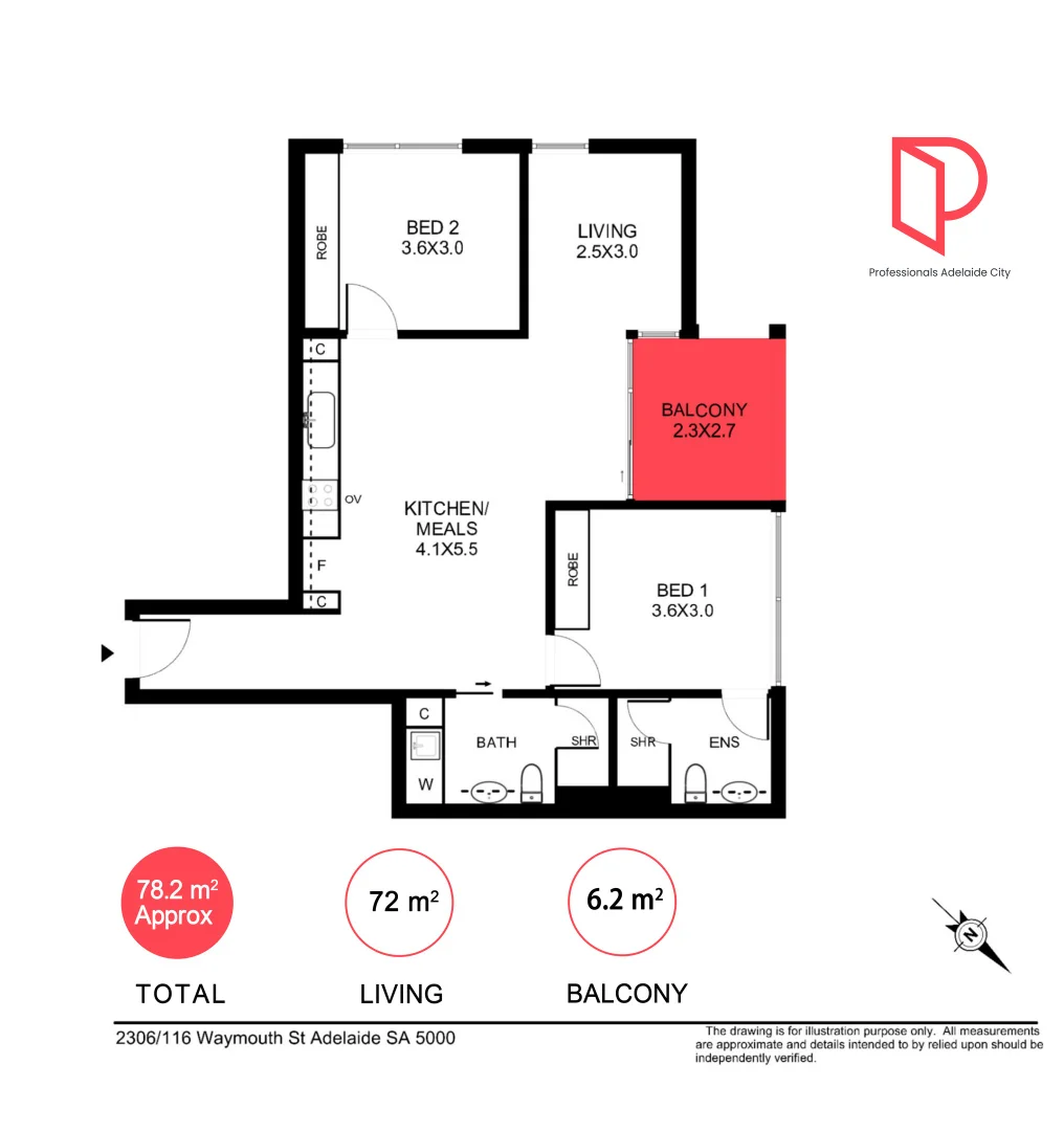 Additional image 7 of 2506/116 Waymouth Street, Adelaide SA 5000