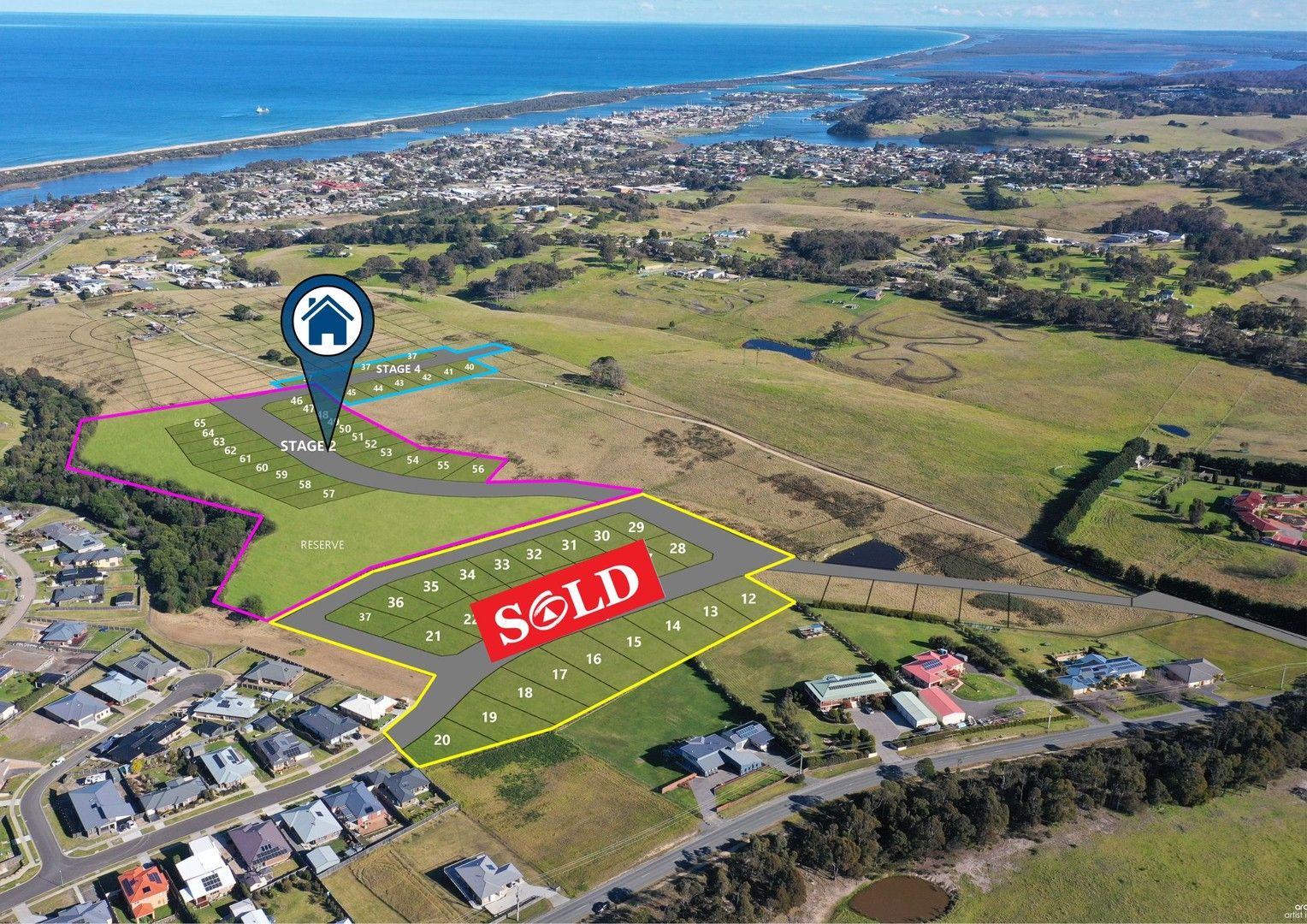 Vacant land in L 51B, 54 Thorpes Lane, LAKES ENTRANCE VIC, 3909