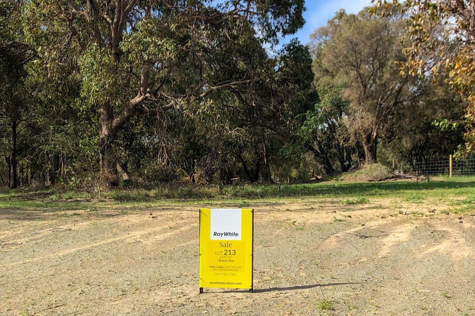 Vacant land in Lot 213 Olearia Court, GELORUP WA, 6230