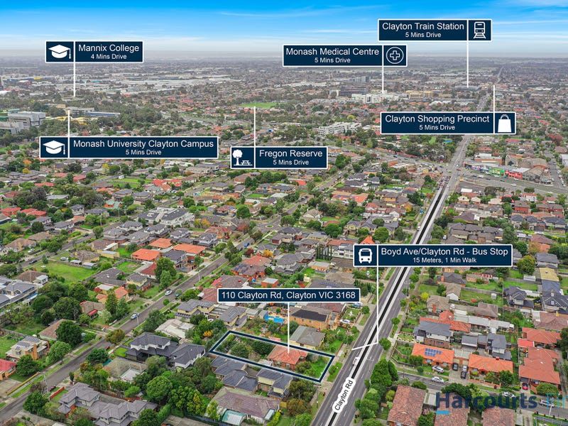 110 Clayton Road, Clayton VIC 3168 Domain