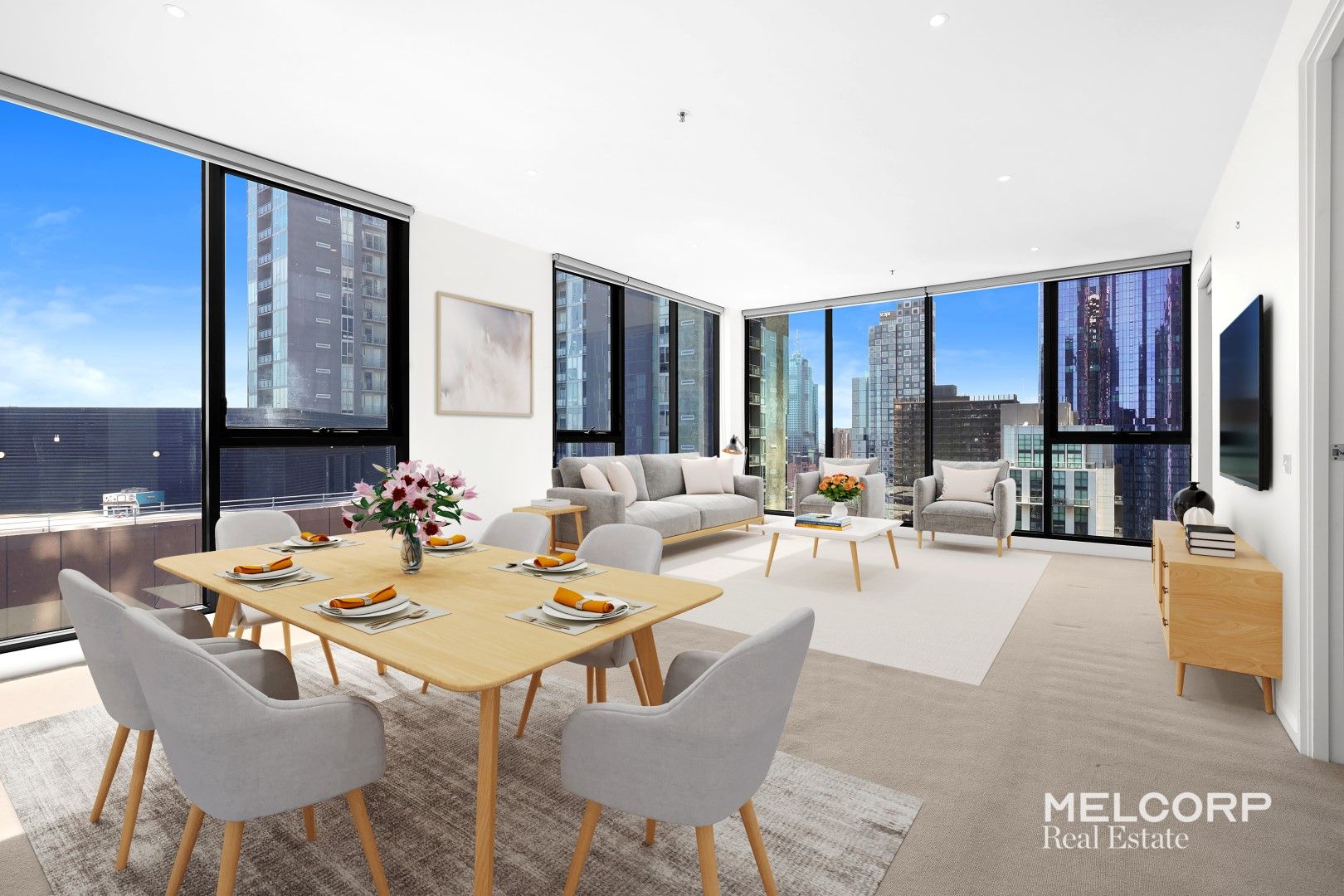 3 bedrooms Apartment / Unit / Flat in 2505/27 Therry Street MELBOURNE VIC, 3000