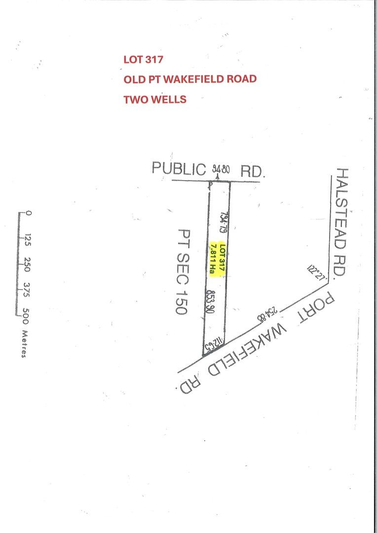 LOT 317 Old Port Wakefield Road, Two Wells SA 5501, Image 0