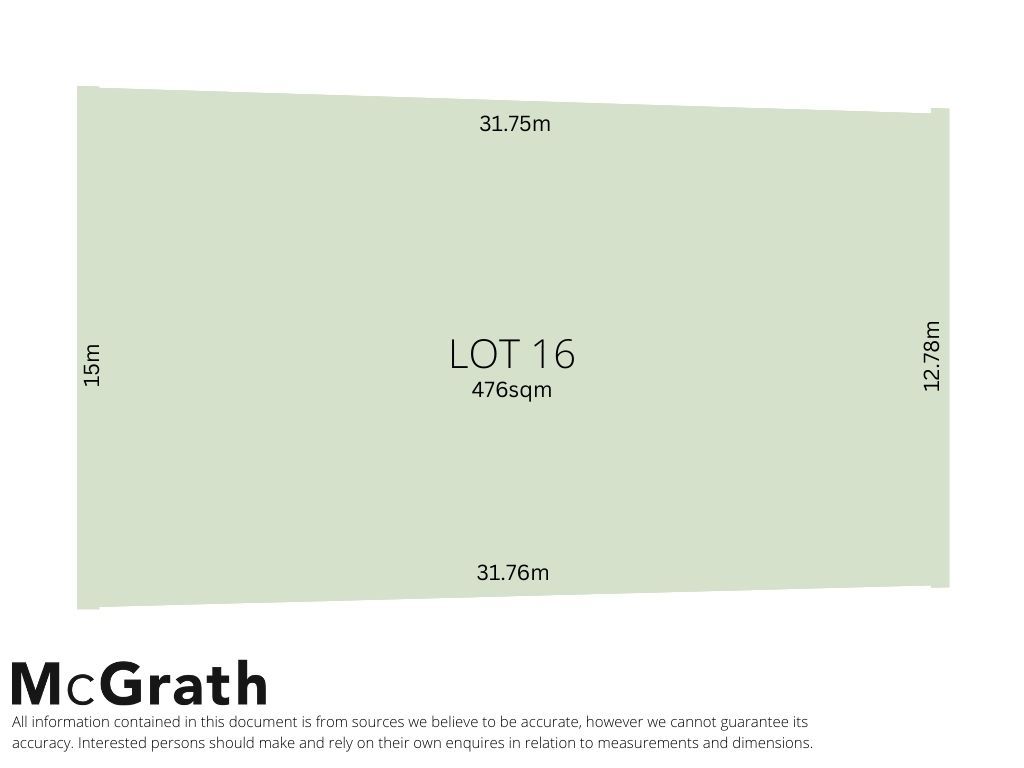 Vacant land in Lot 16, 426/432 Kline Street, CANADIAN VIC, 3350