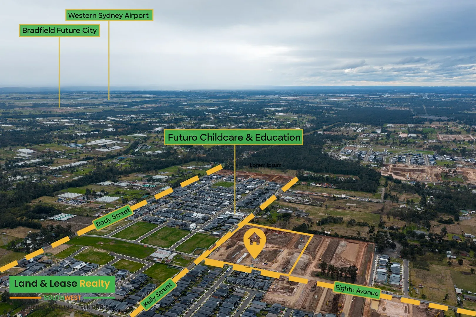 Late 2027 Registration |  Minutes Walk to Eighth Avenue Austral Plaza | 5 Minutes to Leppington Train Station - Widok 6