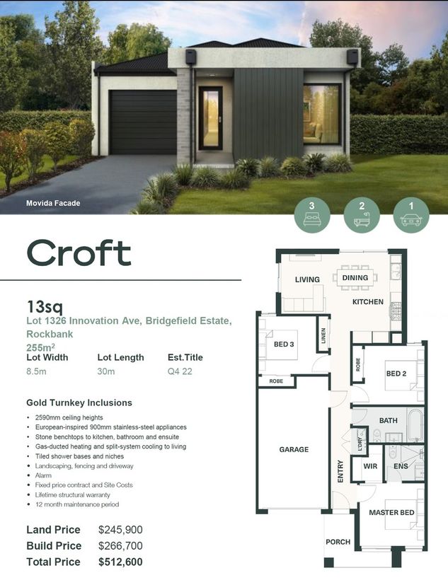 Rockbank VIC 3335 3 beds house for Sale, 512,600 2017462593 Domain