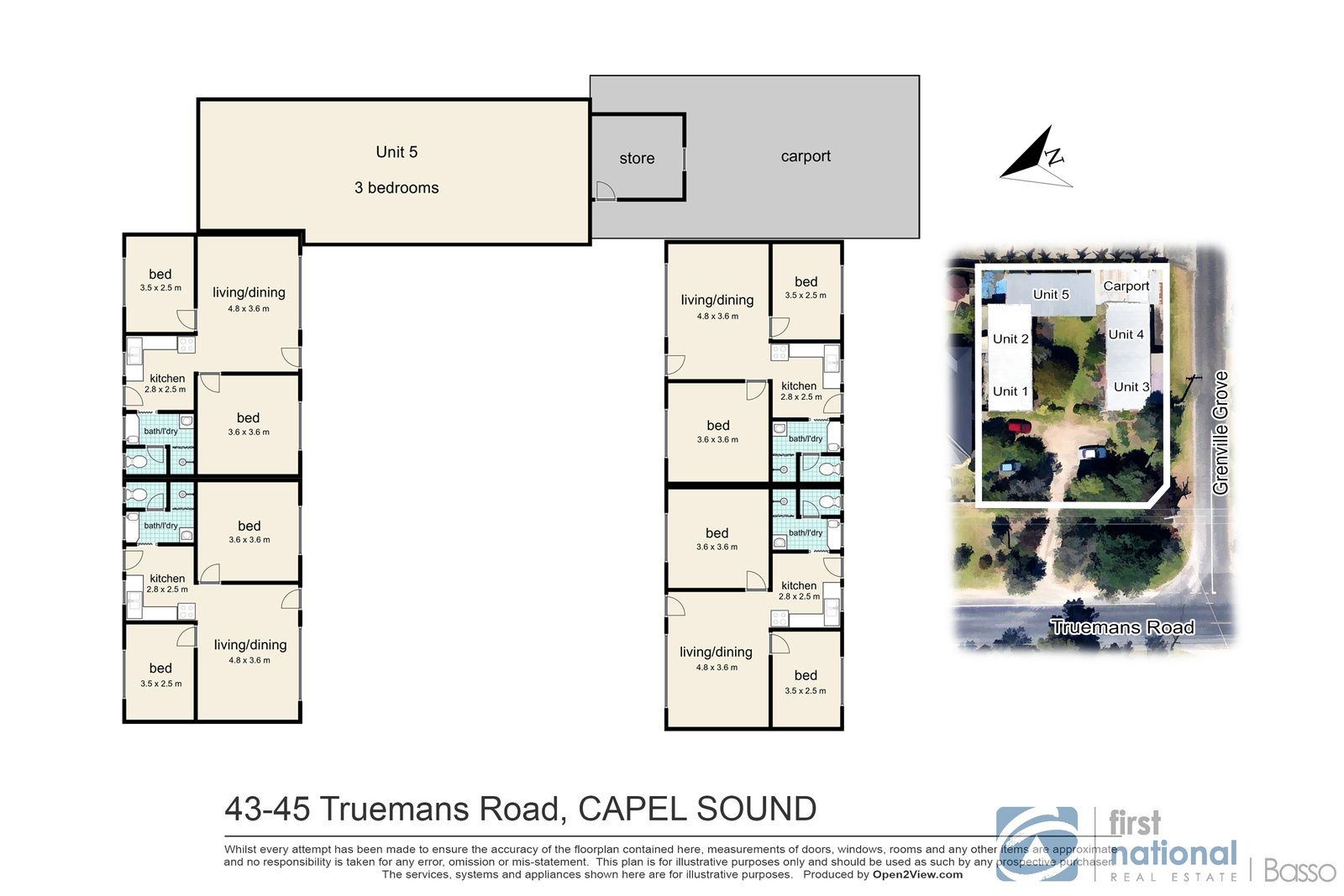 1,2,3,4,5/43-45 Truemans Rd, Capel Sound VIC 3940, Image 2