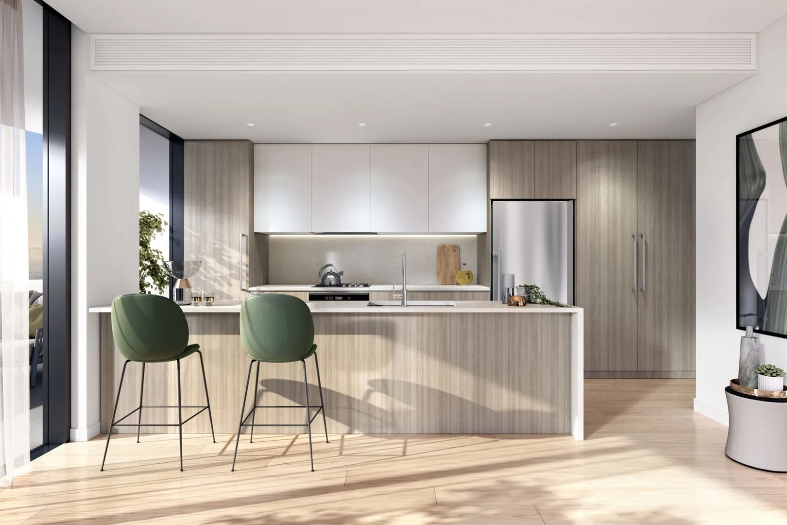 3-bed apartment