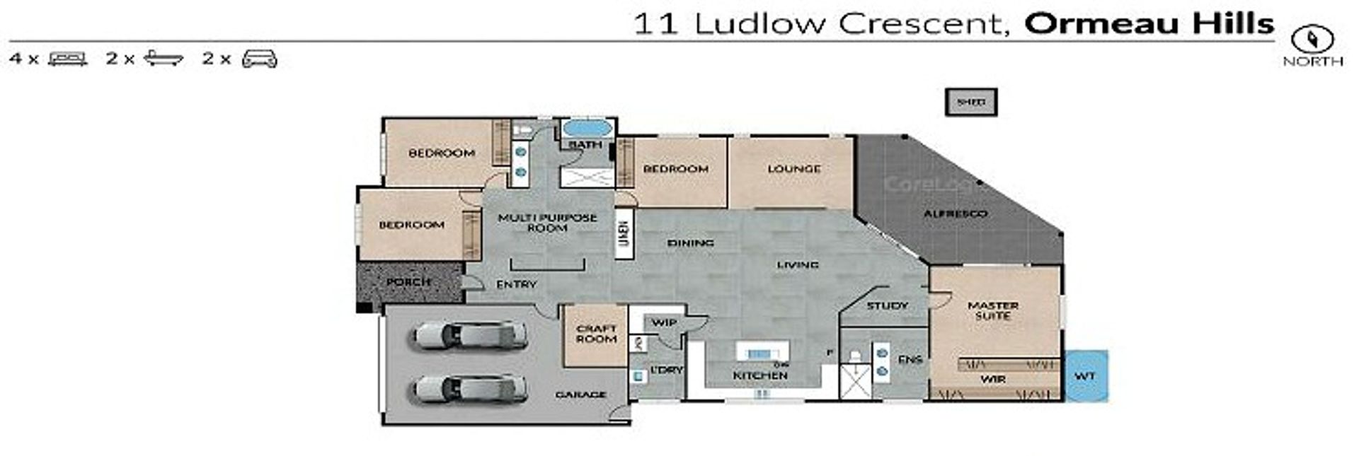 11 Ludlow Crescent, Ormeau Hills QLD 4208, Image 2