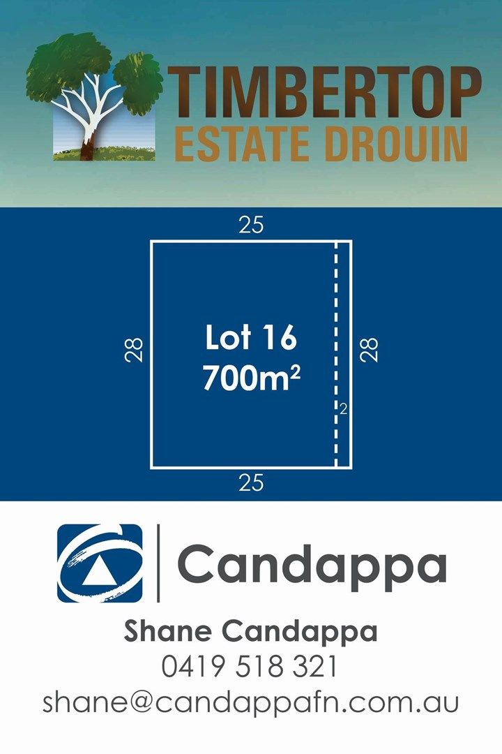 33 (LOT 16) Timbertop Crescent, Drouin VIC 3818, Image 0