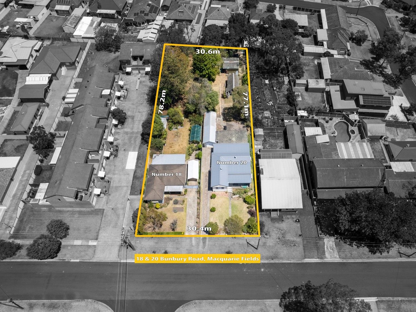 18 Bunbury Road & 20 Bunbury Road, Macquarie Fields NSW 2564 Domain