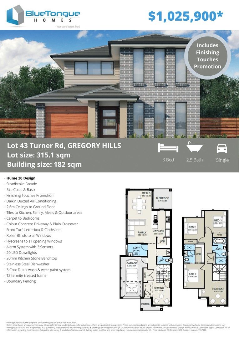 Hume - 20/Lot 43 Turner road, Gregory Hills NSW 2557, Image 0