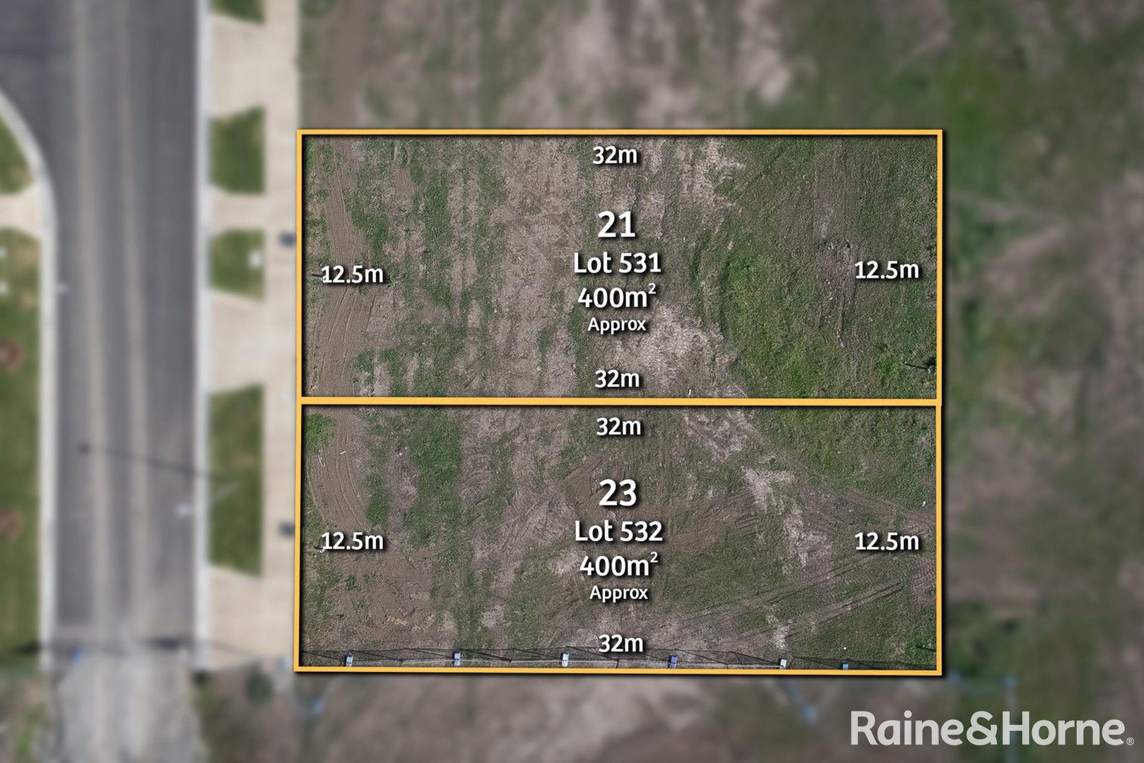 Vacant land in 21 & 23 Lollipop Crescent, SUNBURY VIC, 3429