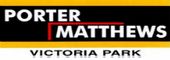 Logo for Porter Matthews Victoria Park