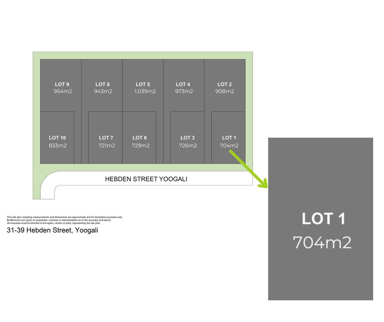 Vacant land in Lot 1/31-39 Hebden Street, YOOGALI NSW, 2680