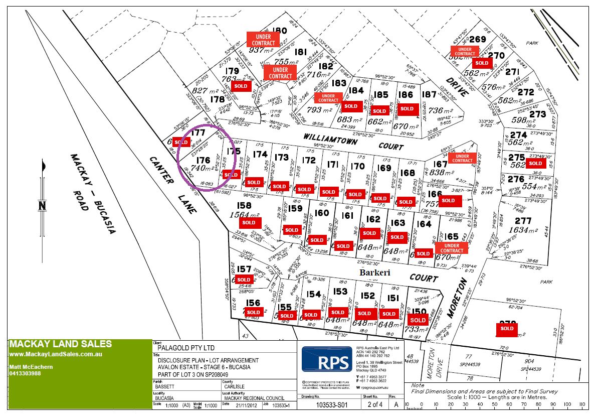 Vacant land in Lot 176 Williamtown Court, RURAL VIEW QLD, 4740
