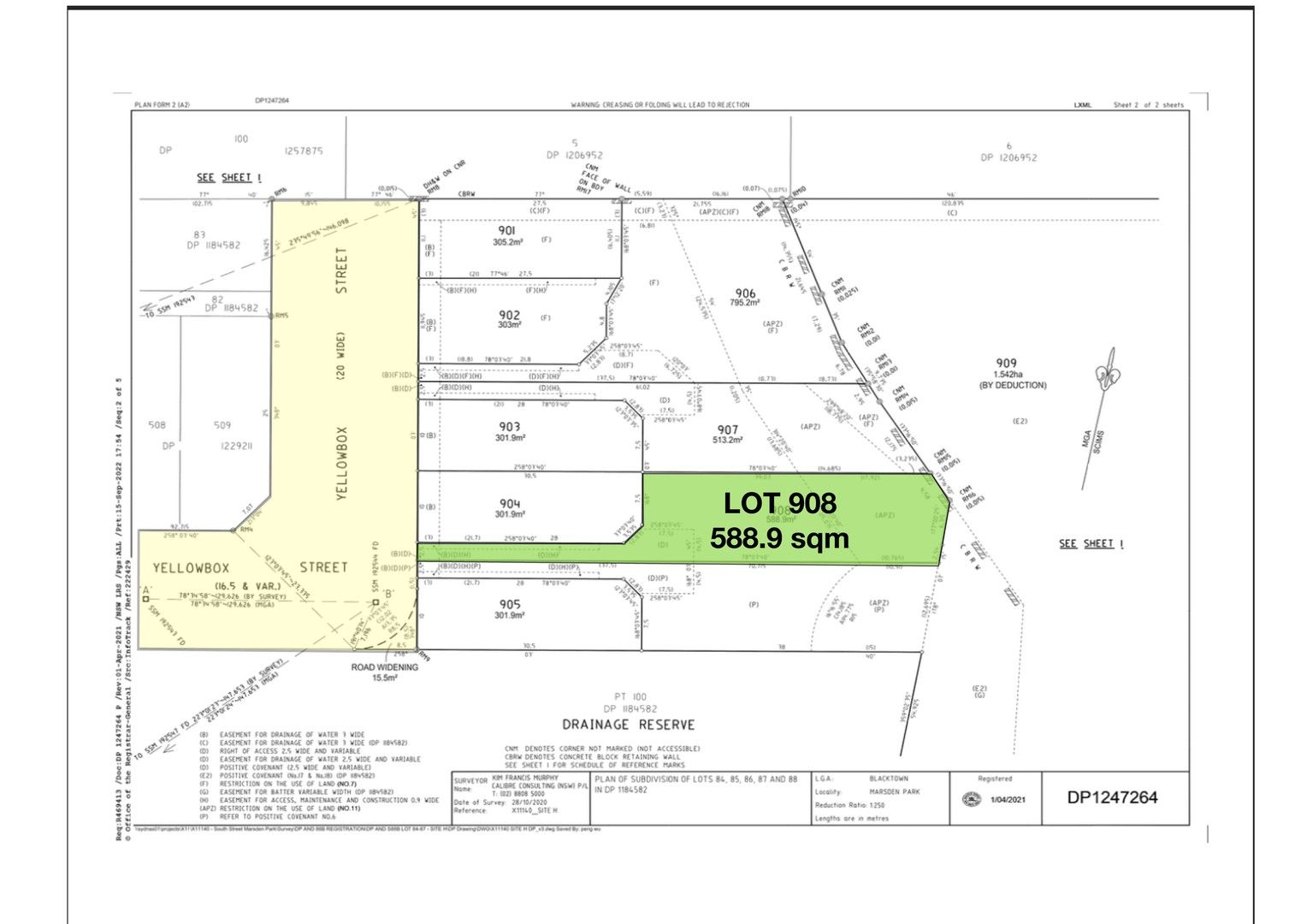 Vacant land in 16 Yellowbox Street, MARSDEN PARK NSW, 2765