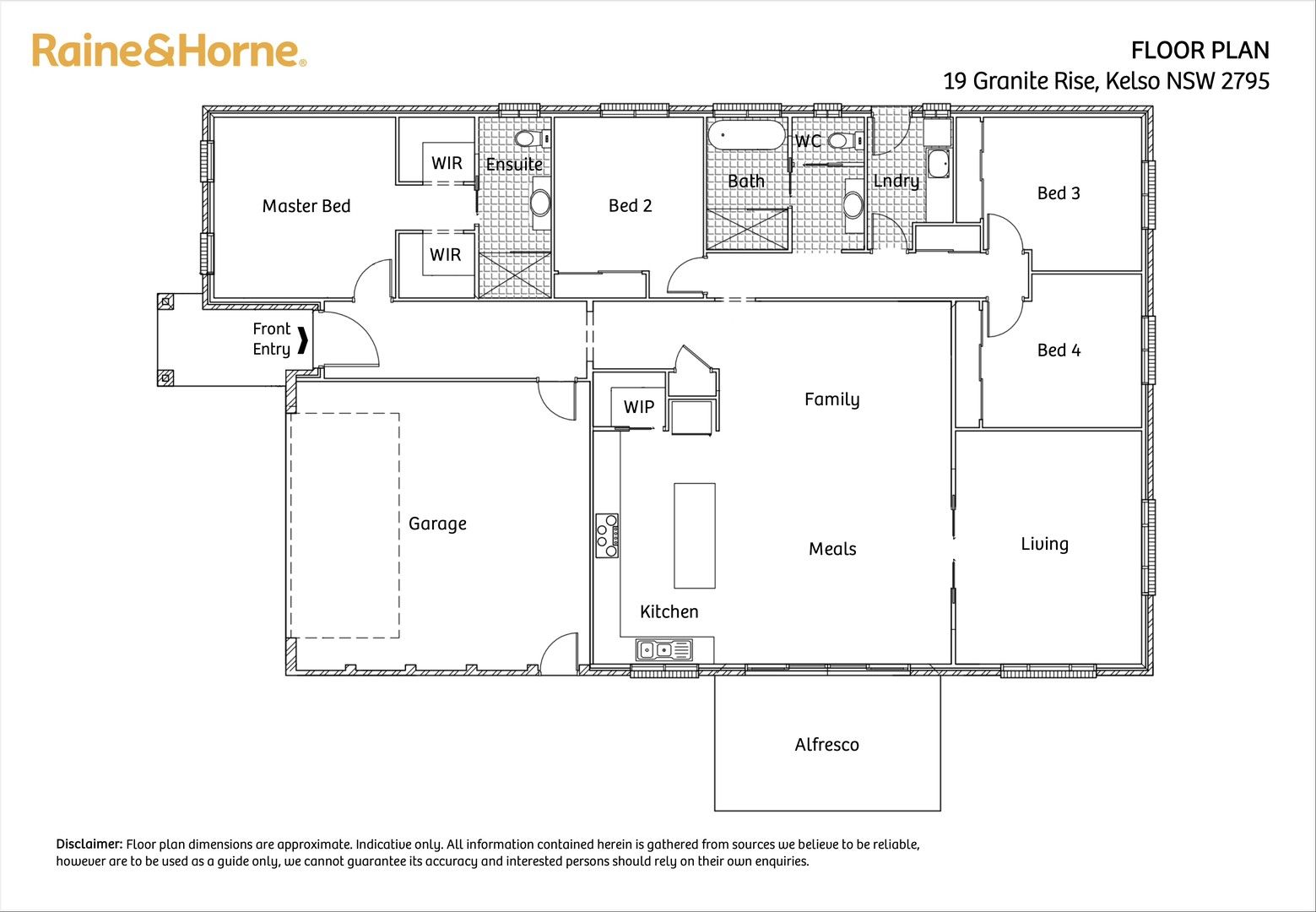 4 bedrooms House in 19 Granite Rise KELSO NSW, 2795