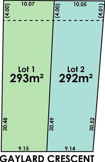 Lot 1 & 2 - 19 Gaylard Crescent, Redwood Park SA 5097, Image 0