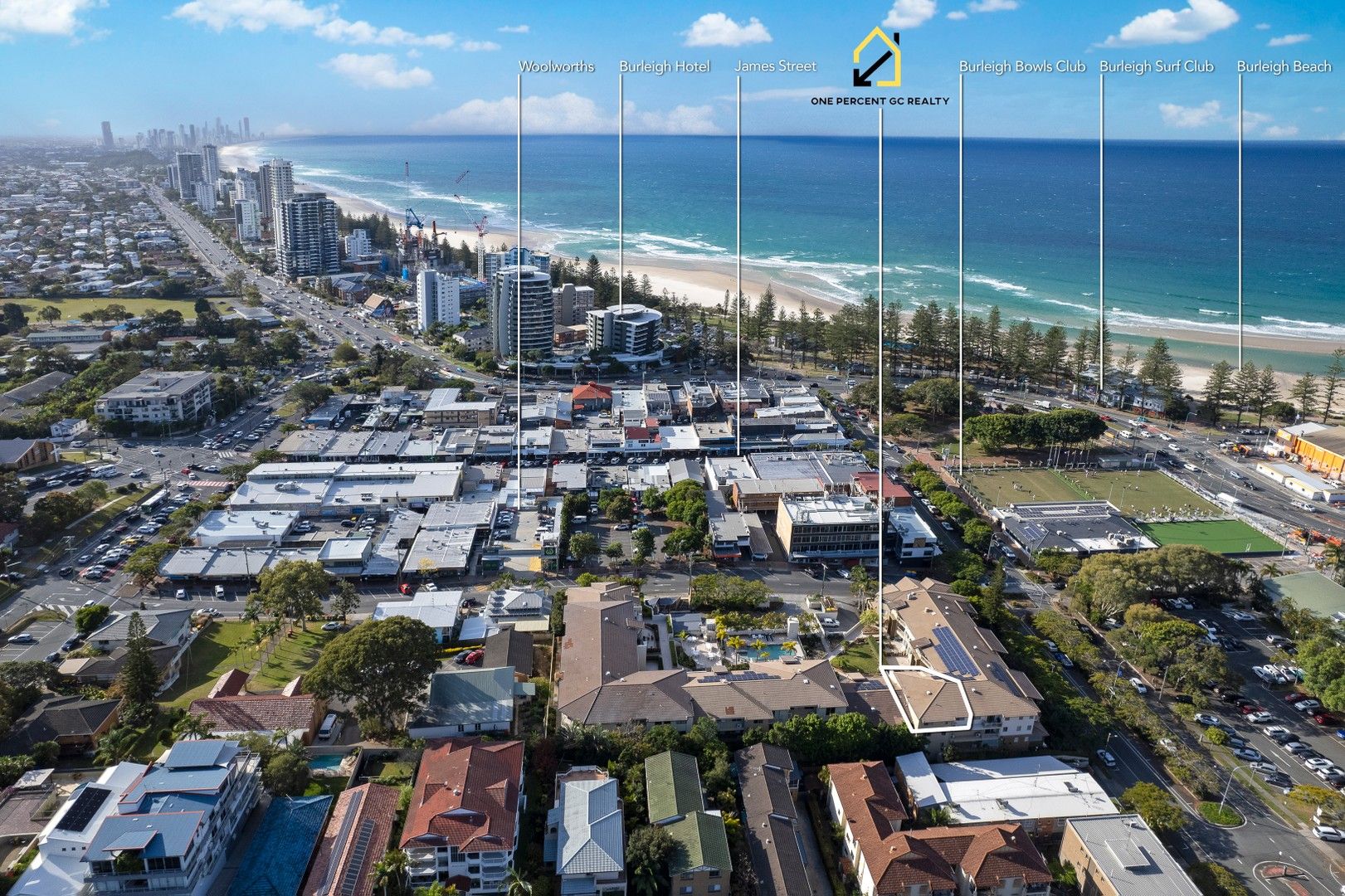 2 bedrooms Apartment / Unit / Flat in 52/4 Park Avenue BURLEIGH HEADS QLD, 4220