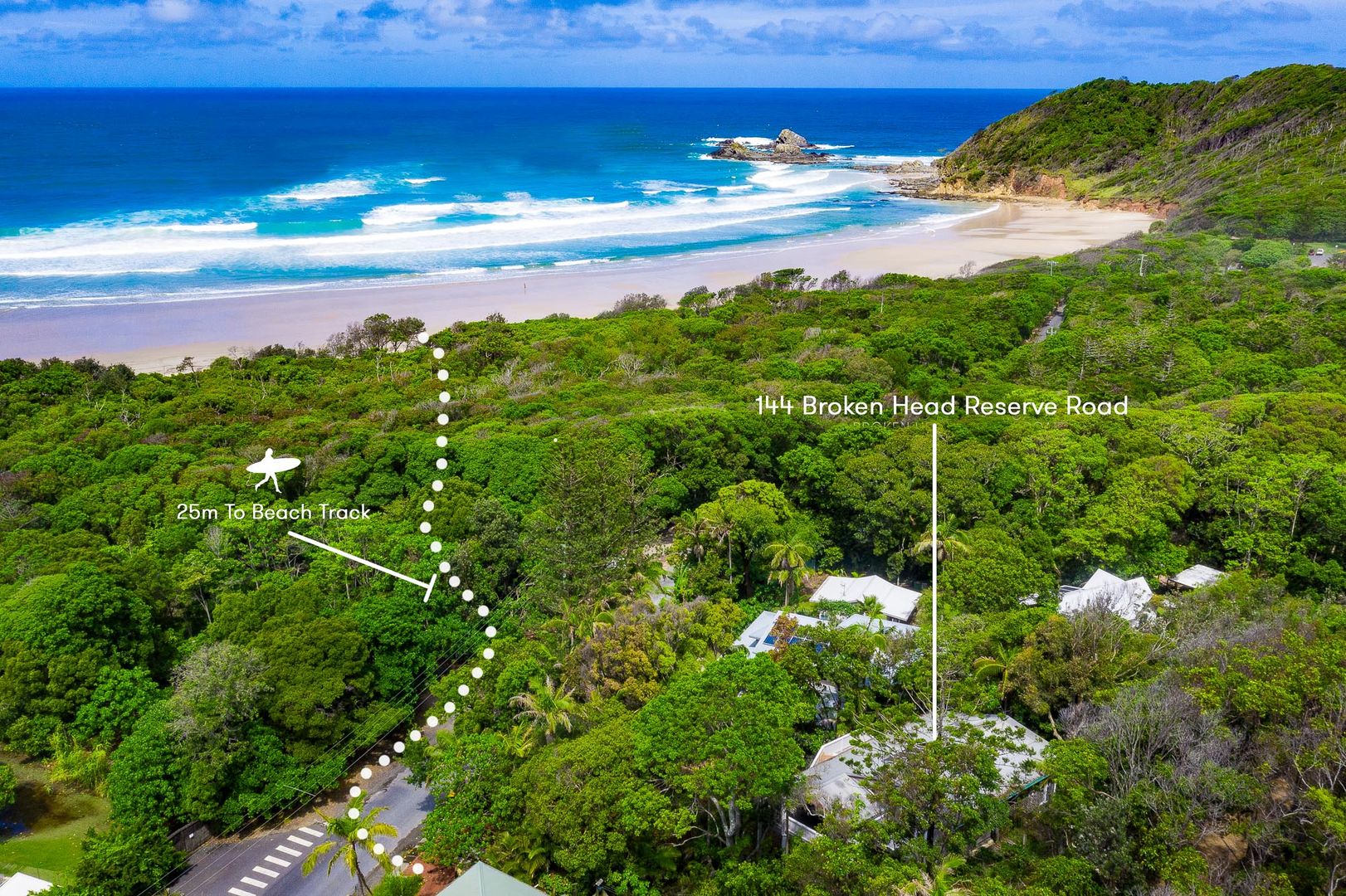 144 Broken Head Reserve Road, Broken Head Property History & Address