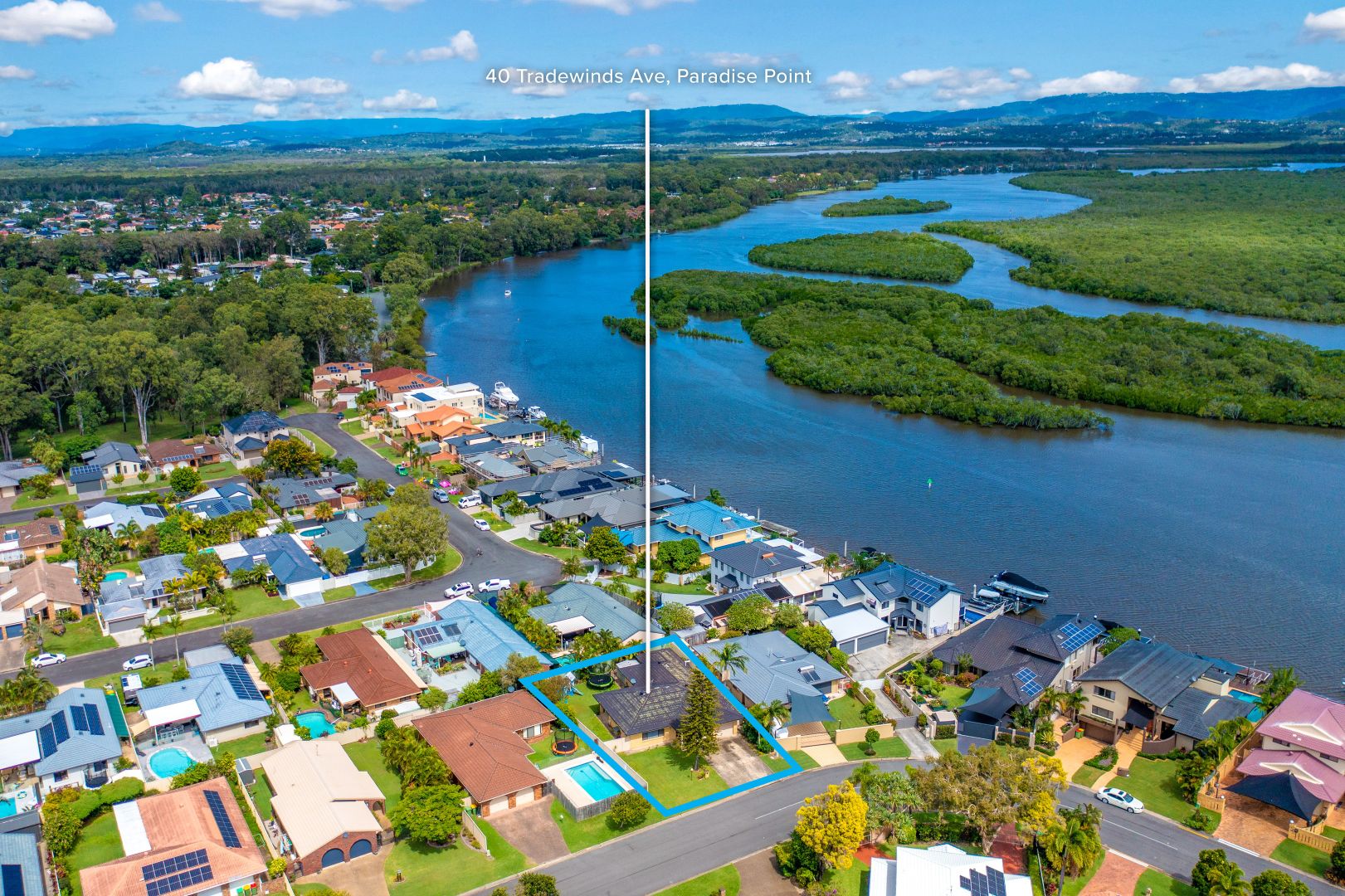 40 Tradewinds Avenue, Paradise Point Property History & Address Research Domain