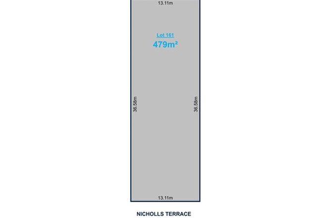 Picture of Lot 161 Nicholls Terrace, WOODVILLE WEST SA 5011