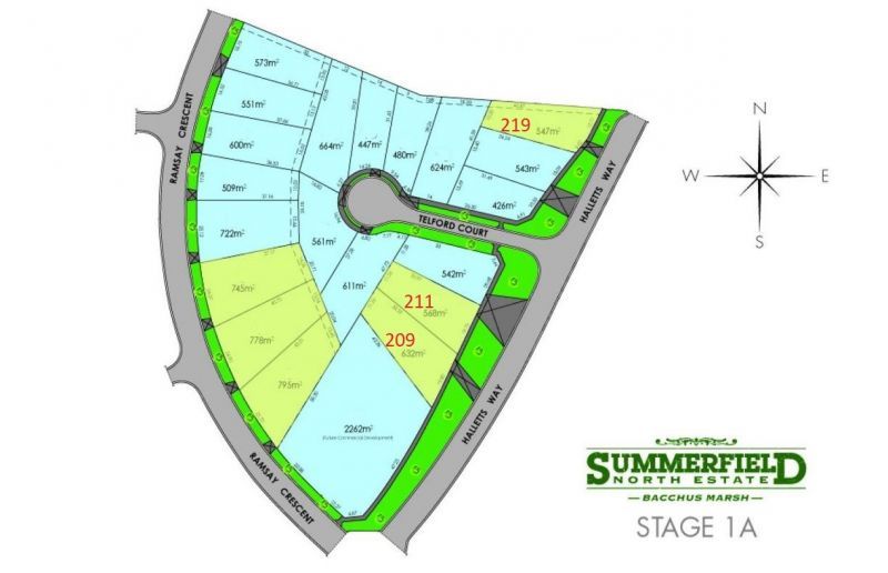 Vacant land in 219 Halletts Way, DARLEY VIC, 3340