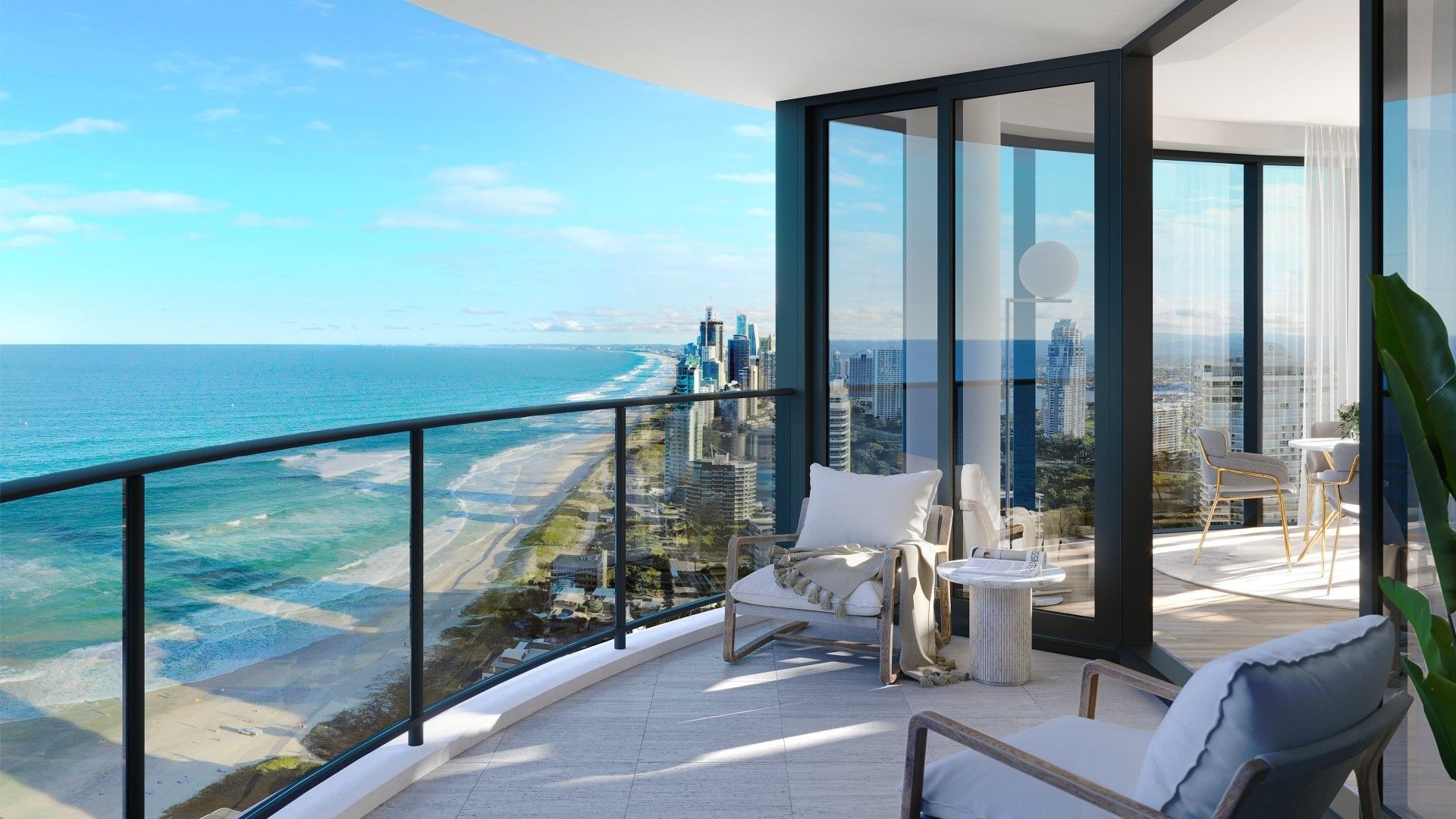 2 bedrooms Apartment / Unit / Flat in 604/3550-3552 Main Beach Parade MAIN BEACH QLD, 4217