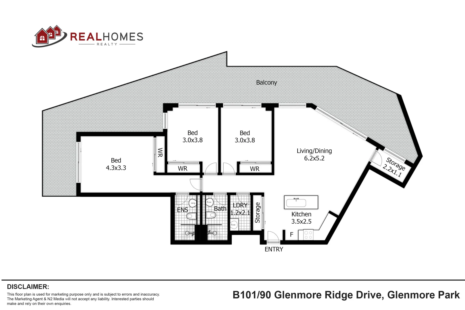 B101/90-98 Glenmore Ridge Drive, Glenmore Park NSW 2745 | Domain