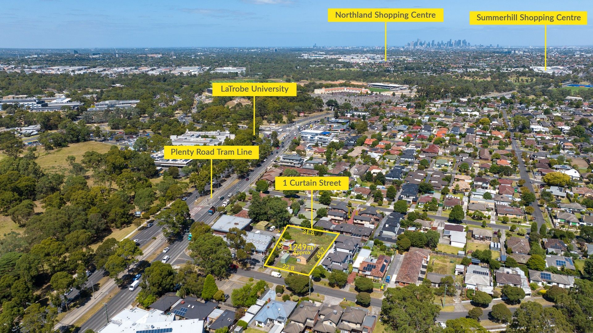 3 bedrooms House in 1 Curtain Street KINGSBURY VIC, 3083