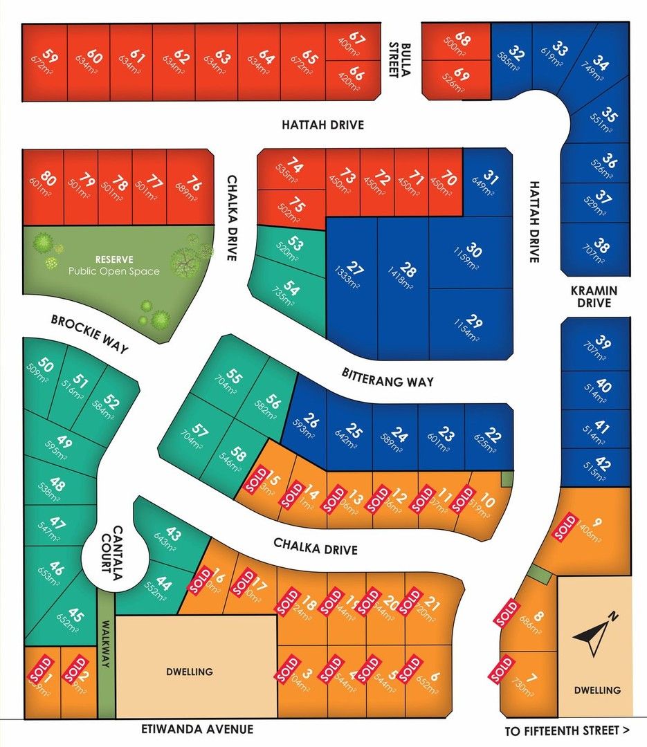 Vacant land in Lots 22-42/763 Etiwanda Avenue, MILDURA VIC, 3500