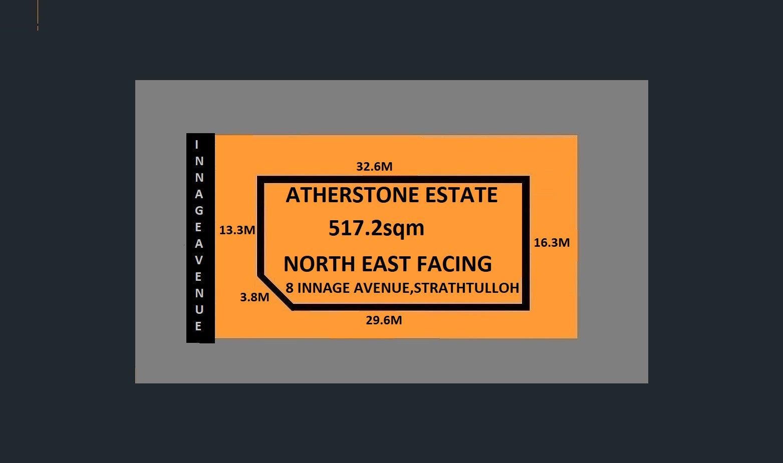 Vacant land in 8 Innage Avenue, STRATHTULLOH VIC, 3338