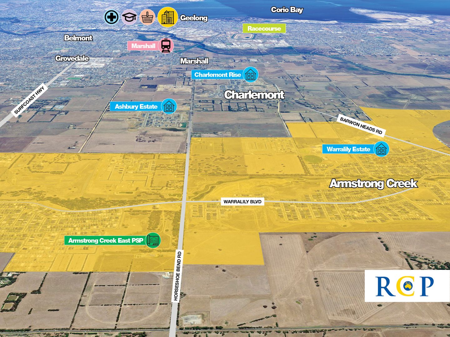 Armstrong Creek VIC 3217 vacant land for Sale 2016480253 Domain