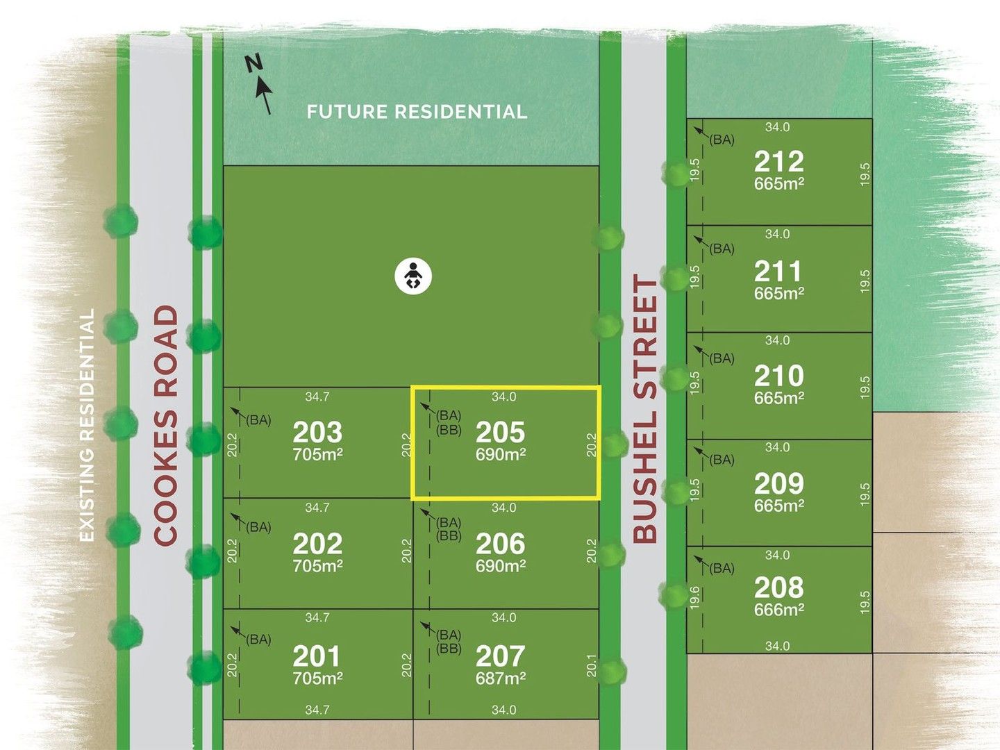 Vacant land in Lot 205 Bushel Street, ARMIDALE NSW, 2350