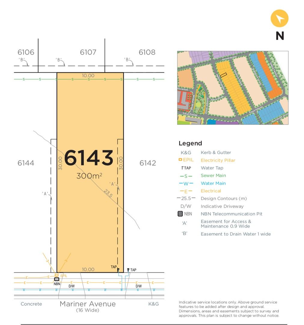 Vacant land in 6143 Mariner Avenue, SCHOFIELDS NSW, 2762