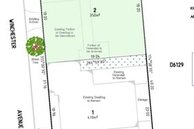 Picture of Rear of 89/Sunshine Ave Proposed Lot 2 Winchester Avenue, HOVE SA 5048