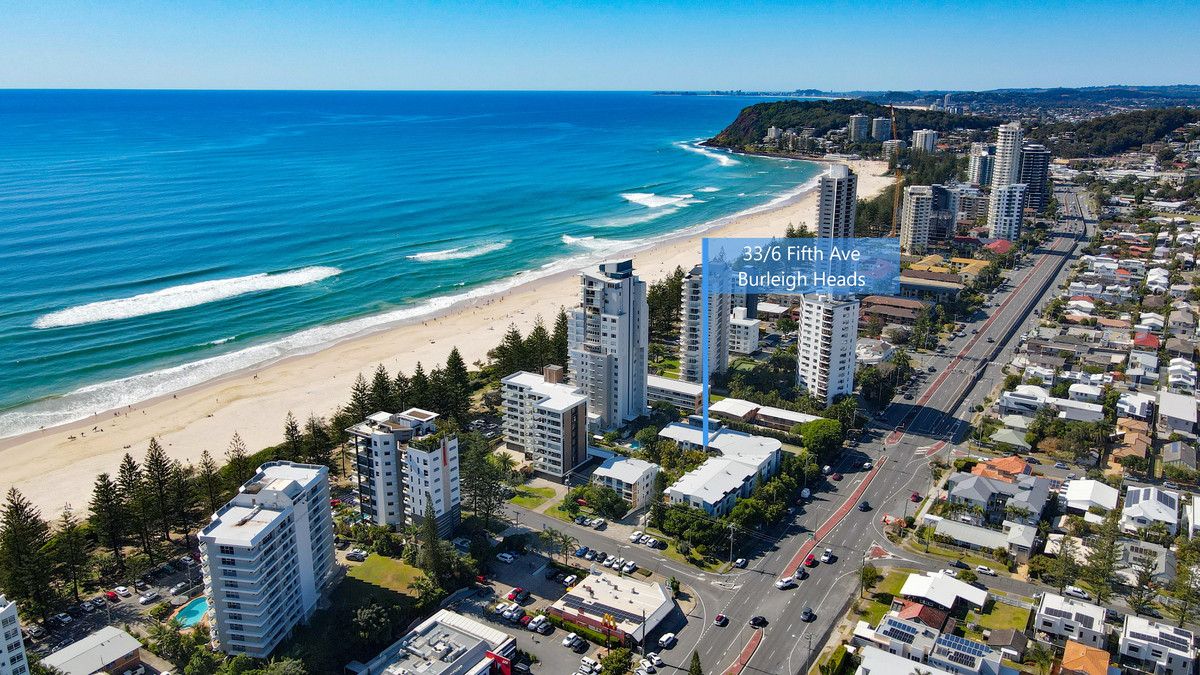 2 bedrooms Apartment / Unit / Flat in 33/6 Fifth Avenue BURLEIGH HEADS QLD, 4220