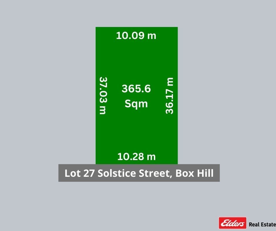 Vacant land in 27 Solstice Street, BOX HILL NSW, 2765
