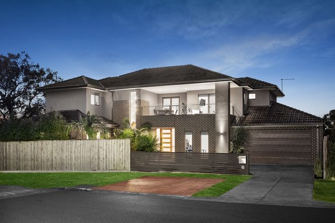 Picture of 6 Hewitt Court, WANTIRNA VIC 3152