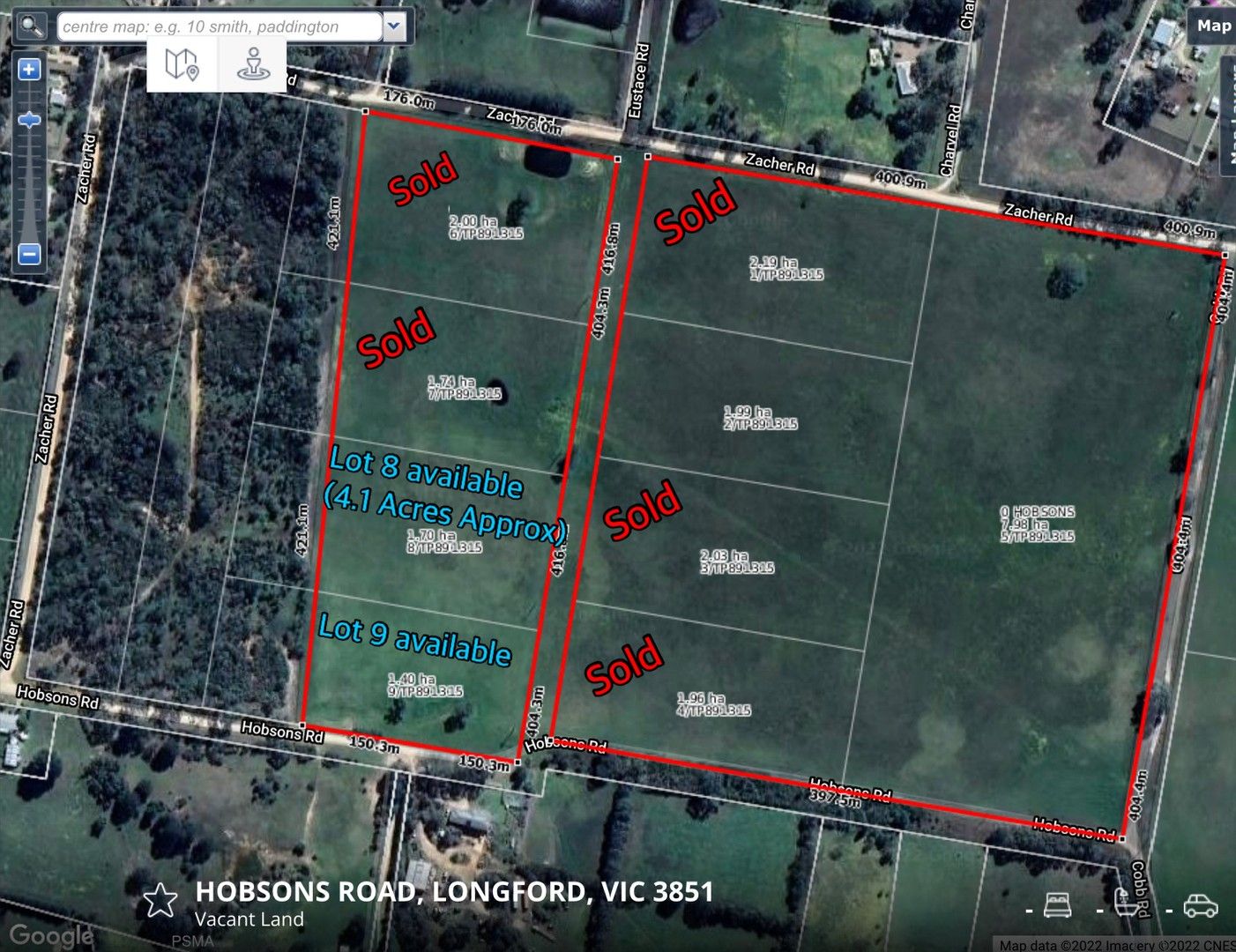 lot 8 Hobsons Rd, Longford VIC 3851, Image 1